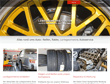 Tablet Screenshot of lenkgeometrie-center.ch